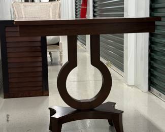 Solid wood occasional table