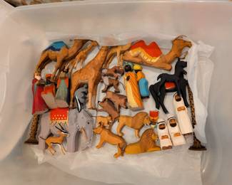 LOTTE SIEVERS-HAHN hand carved figures