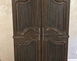 Hooker armoire- 7’ x 4’ x 23”d