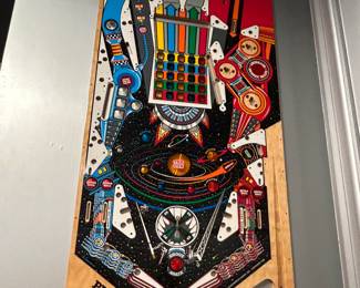 Pinbot pinball machine playfield
