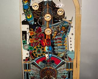 Xenon pinball machine playfield