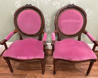 Pair of Henredon armchairs