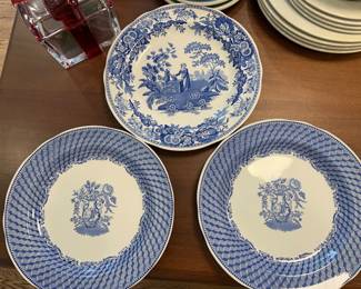 Spode plates