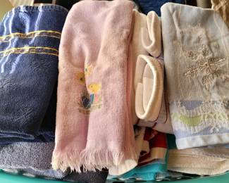 Misc towels basket