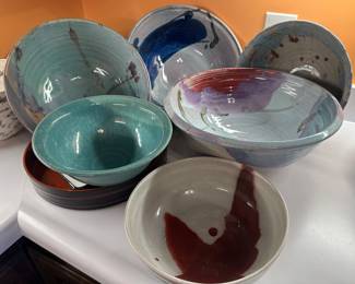 One of a kind, Earthenware Bowls