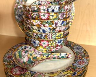 Mille Fleur "Thousand Flowers" Dishes
