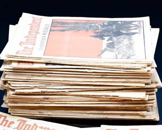 Vast 1916-1918 WWI Magazine Archive: 60+ Issues The Independent / Harper's Weekly