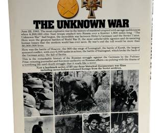 Vintage 1978 THE UNKNOWN WAR Book by Harrison Salisbury, WWII Eastern Front History, Russia vs Germany, Soviet Archives Photos