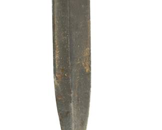 1960s Czechoslovakian VZ-58 Rifle Bayonet (Bodák VZ-58), Type 2 "Beaver Barf" Grip