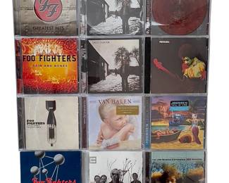 Vintage Rock CD Lot (14 Discs) - Gilmour, Aerosmith, Journey - Excellent Condition
