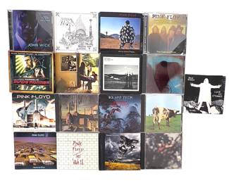 Extensive Pink Floyd & David Gilmour CD Collection Lot | Remastered Albums, Live Bootlegs, Soundtracks & More