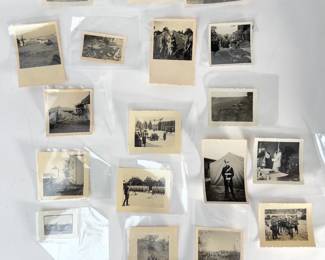 Original German WWII Soldier Photo Lot (18), Wehrmacht Heer Infantry, M36 Tunic, Barracks & Field Training - Original Privatfotos, Wehrmacht Heer, Infanterie, Kaserne