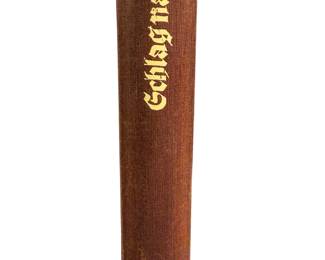 Original WWII German Third Reich Reference Book 1941 Schlag nach! w/ Greater Reich Map