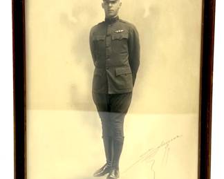 WWI U.S. Army Air Service Pilot Signed Portrait Photograph, c. 1919