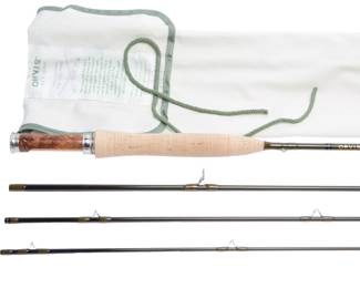 Orvis Superfine "Trout Bum" Full Flex 2.5 Graphite Fly Rod - 7'6" 3wt 4pc - USA Made w/ Original Tube & Sock