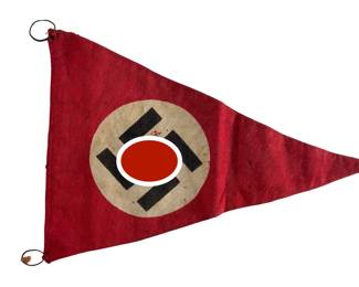 WWII German Nazi Party Vehicle Pennant Third Reich NSDAP Kraftfahrzeugwimpel Wimpel