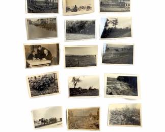 Lot of 22 Original WWII German Soldier Photographs - Wehrmacht Heer