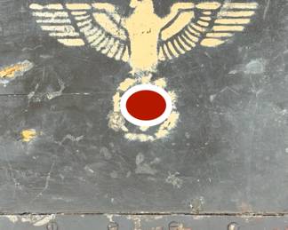 WWII Italian Breda M37 Ammunition Box with Feed Strips