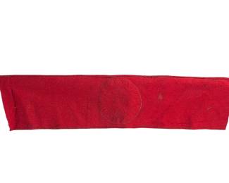 WWII German Nazi Party (NSDAP) Wool Armband with Multi-Piece Construction