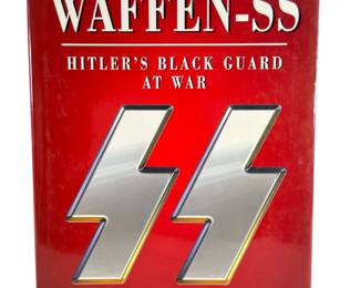 WWII Military History Book WAFFEN-SS Hitler's Black Guard at War by Christopher Ailsby / Schutzstaffel Eastern Front Battles 1997 HC/DJ