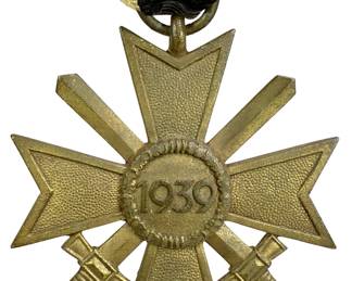 German WWII War Merit Cross 2nd Class with Swords (KVK2)