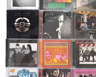 Vintage Rock & Alternative CD Lot: U2 Collection, The Wallflowers, Jefferson Airplane, Cream, Keith Richards