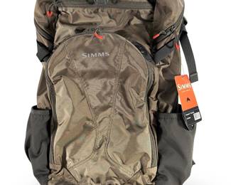 New with Tags SIMMS Headwaters Day Pack - CORDURA Fabric - Dk Elkhorn - Fly Fishing Backpack