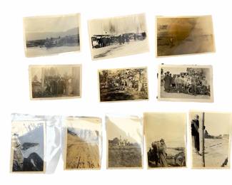 Original WWII German Photo Lot (11) - Zündapp KS 750 & Sd.Kfz. 234 Armored Car
