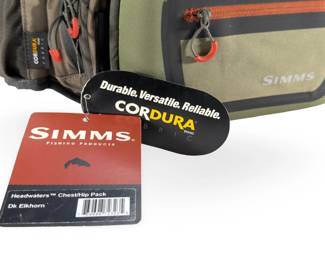 NOS SIMMS Headwaters Fly Fishing Chest/Hip Pack, CORDURA Fabric, NWT