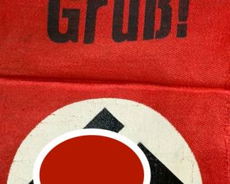 WWII German DAF Funeral Wreath Sash - Ortsgruppe Ockfen