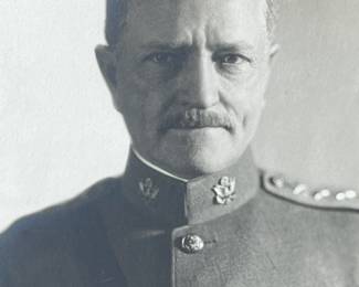 WWI Era General John J. Pershing Framed Portrait Photograph, Studio Signed by Harris & Ewing