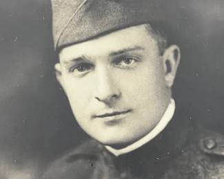 Original WWI US Army AEF Air Service Veteran Portrait Photograph