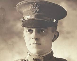 WWI US Army Air Service Brigadier General Portrait w/ US & French Pilot Wings