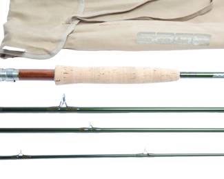 Sage Z-Axis 4100-4 Fly Rod - 10' 4wt 4pc - Legendary "Fast with Feel" - USA Made