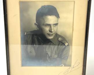 Vintage WWII German Hitler Youth HJ Rottenführer Bann 251 Signed Portrait Photograph