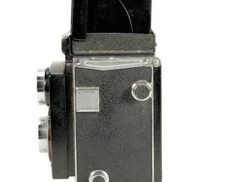 Vintage Yashica-A TLR Medium Format 120 Film Camera, c. 1964, with 80mm Yashikor Lens