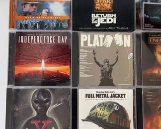Collection of 22 Epic Film Score & Soundtrack CDs from the 1980s-2000s - Star Wars, The Matrix, Braveheart, Batman
