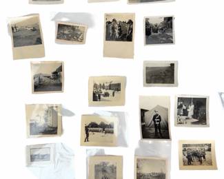 Original German WWII Soldier Photo Lot (18), Wehrmacht Heer Infantry, M36 Tunic, Barracks & Field Training - Original Privatfotos, Wehrmacht Heer, Infanterie, Kaserne