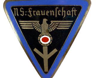 WWII German NS-Frauenschaft Badge - Local Level (Ortsgruppe) - RZM M1/72