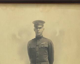 WWI U.S. Army Air Service Pilot Signed Portrait Photograph, c. 1919