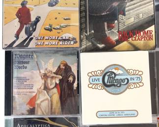 Large Collection of Rock & Metal CDs feat. Sabaton, Pink Floyd, Foo Fighters & Eric Clapton