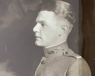 WWI U.S. Army Infantry First Lieutenant Framed Portrait by Bachrach, 1918