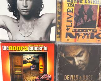 A Bruce Springsteen & The Doors Classic Rock CD Collection, Spanning Decades