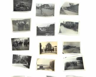 Lot of 19 Original WWII German Soldier Photos, Wehrmacht Heer Uniforms, Barracks & Training, c. 1939