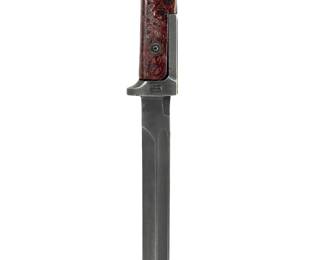 Vintage Cold War Czechoslovakian VZ-58 'Type 2' Knife Bayonet, Early 1960s Production