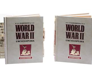 The Illustrated World War II Encyclopedia - Complete Collector's Set 28 Books - Military History Reference