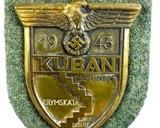 WWII German Kuban Campaign Shield for the Army (Heer)