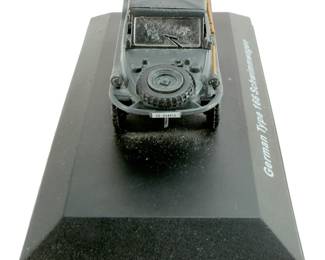 WWII German Schwimmwagen Plastic Model, 1:43 Scale, Waffen-SS Command Vehicle