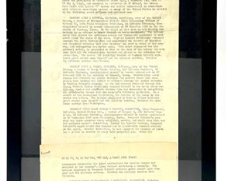 Historic 1951 Korean War U.S. Army Silver Star Citation Document - 2nd Infantry Division General Order