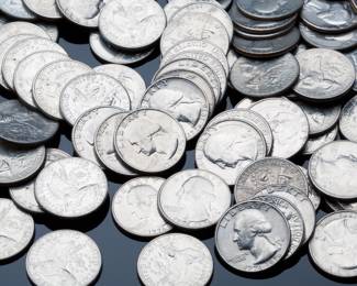 Lot of 120 Circulated US Bicentennial Quarters (1776-1976) - Unsearched Estate Collection